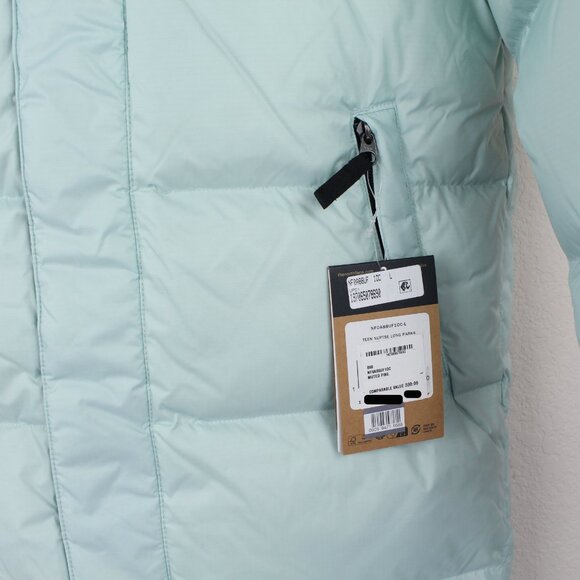 NWT The North Face Kids' Retro 1996 Nuptse 700 Fill Down Hooded Parka, Large(12) - Picture 7 of 16